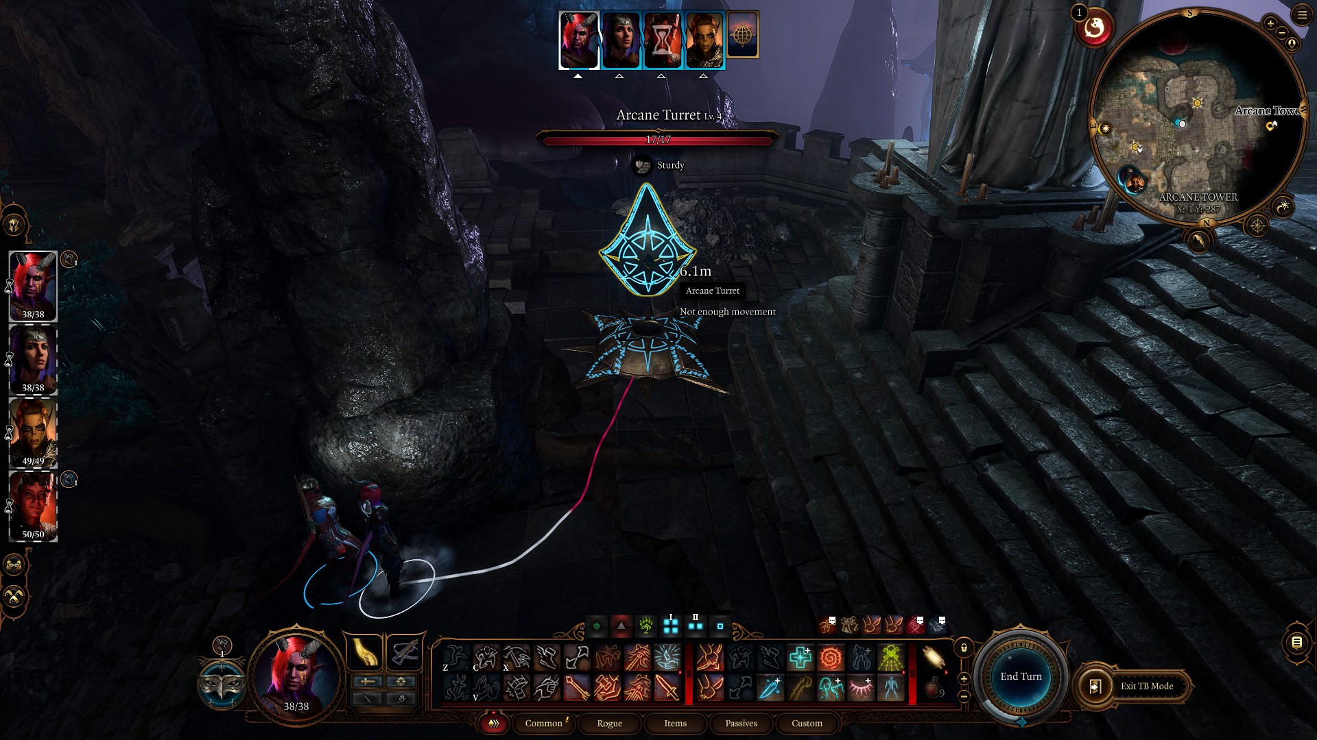 BG3 Arcane Turret